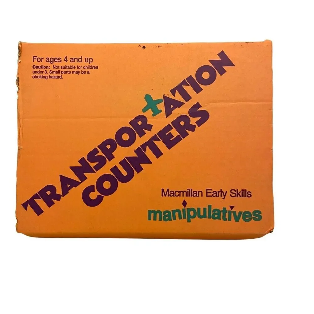 #4113 Vintage Transportation counter manipulatives